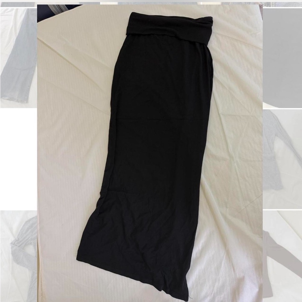 No Boundaries Black Maxi Skirt